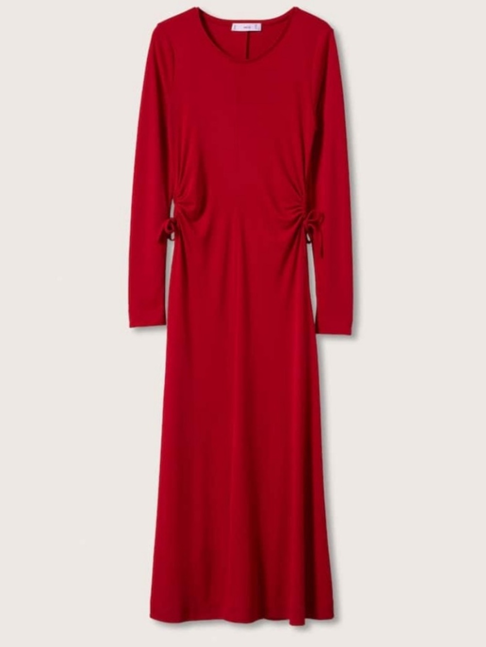 Mango Red Midi Dress
